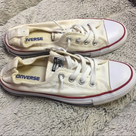 converse all star cream white
